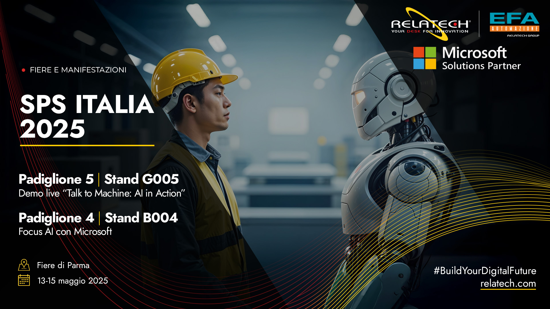 Relatech a SPS 2025: l’AI che dialoga con l’industria
