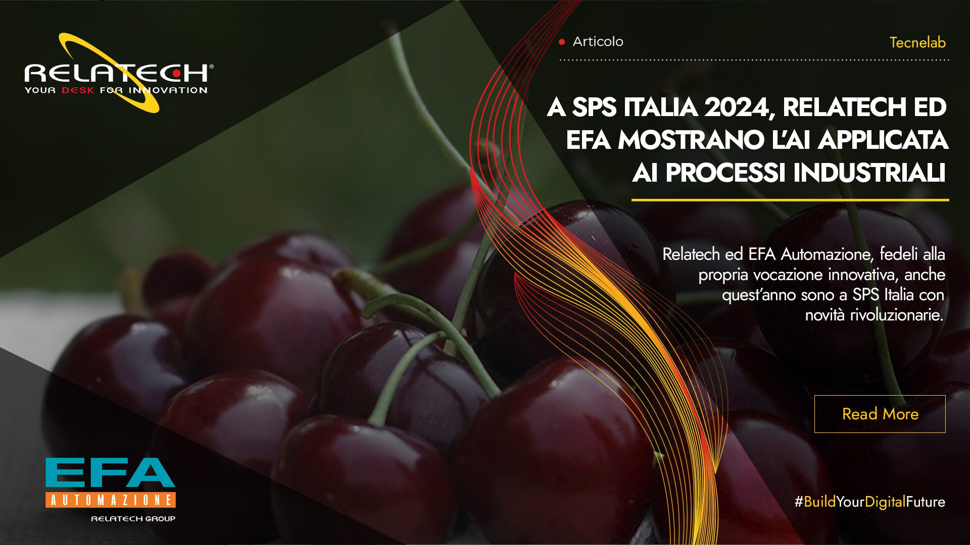 A SPS Italia 2024, Relatech ed EFA mostrano l’AI applicata ai processi industriali