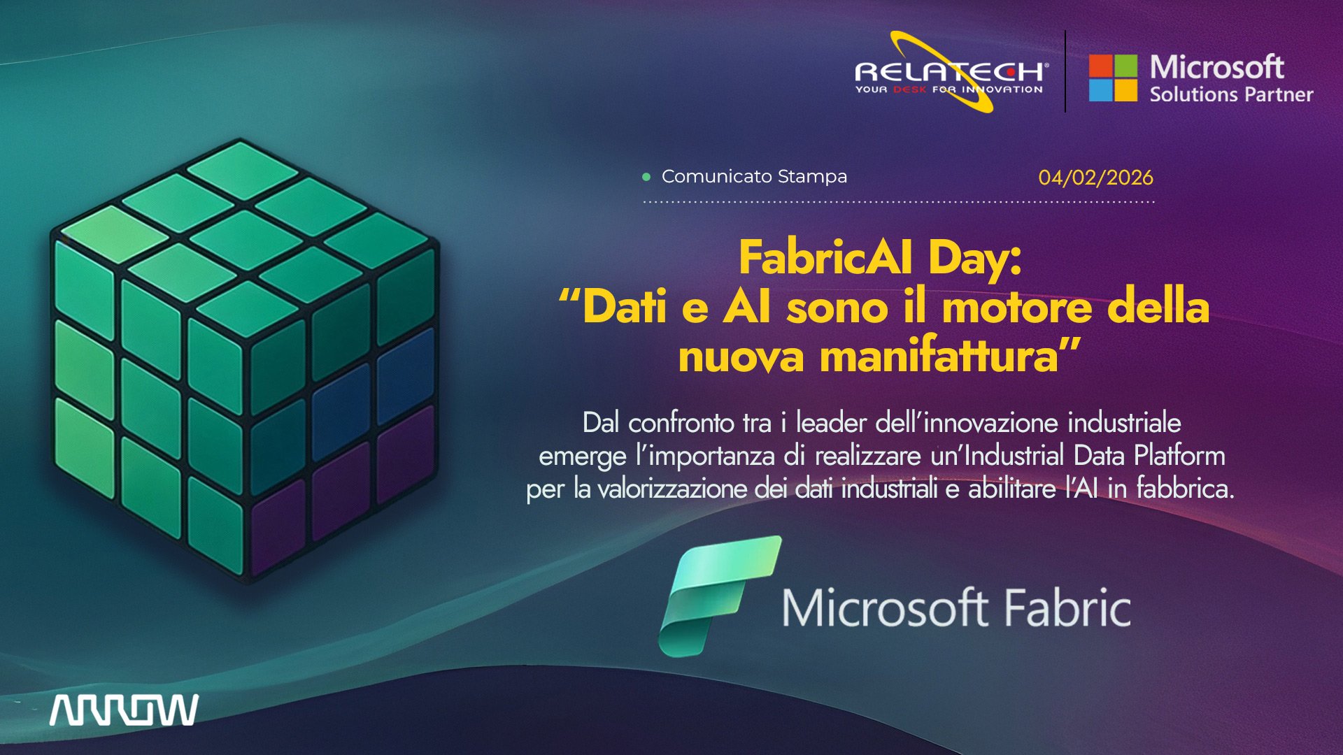 FabricAI Day: “Dati e AI sono il motore della nuova manifattura”