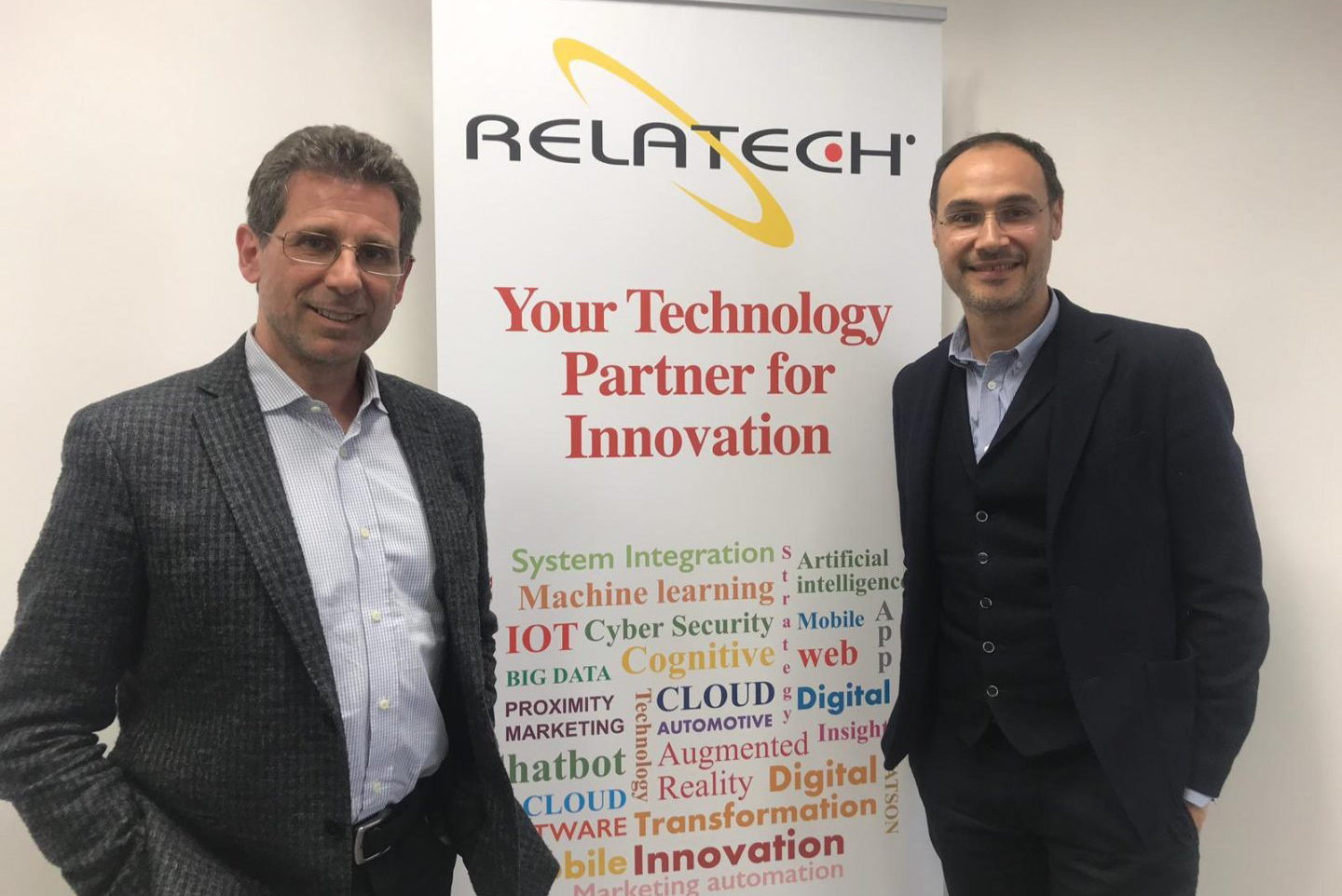 Angelo Aloia, Innovation and Solution Manager of Relatech