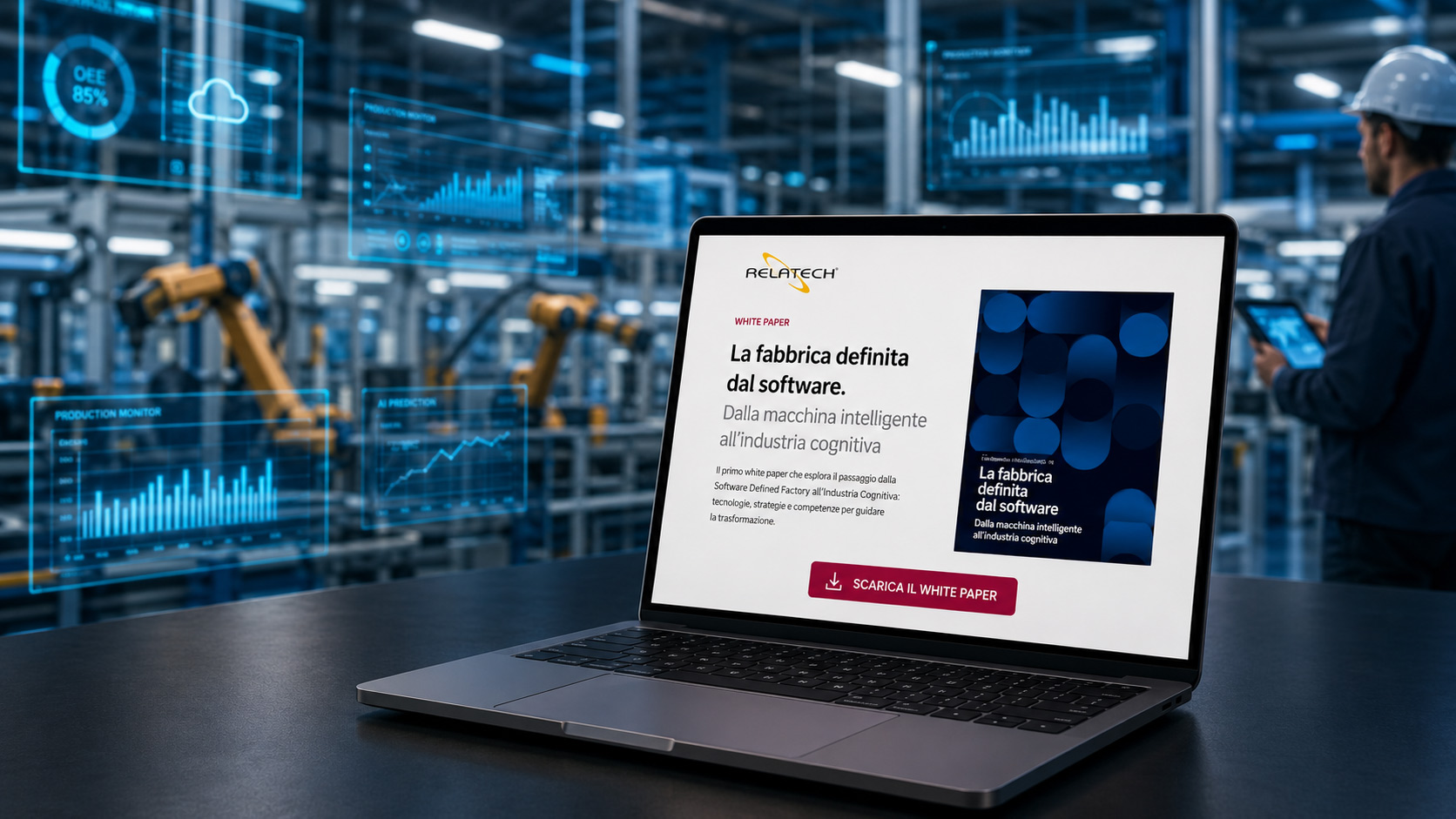 La fabbrica definita dal software. Dalla macchina intelligente all’industria cognitiva.