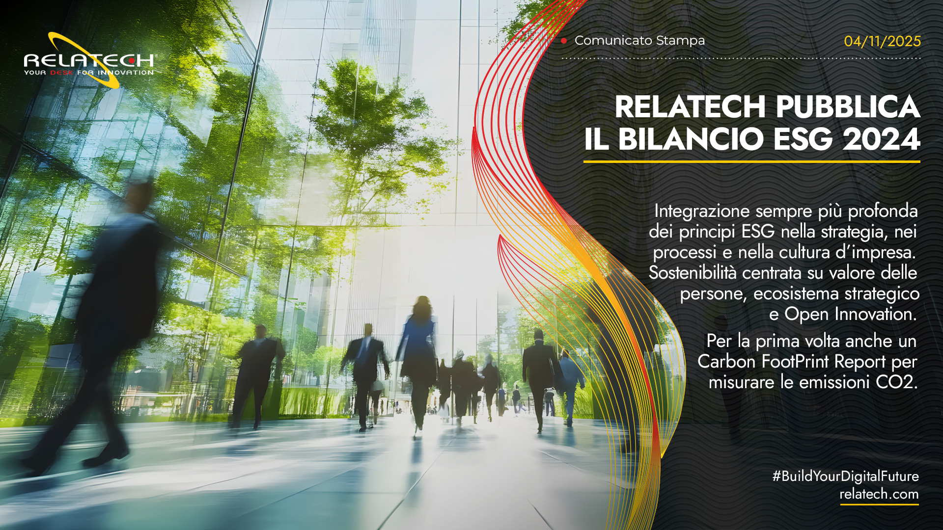 Relatech pubblica il Bilancio ESG 2024
