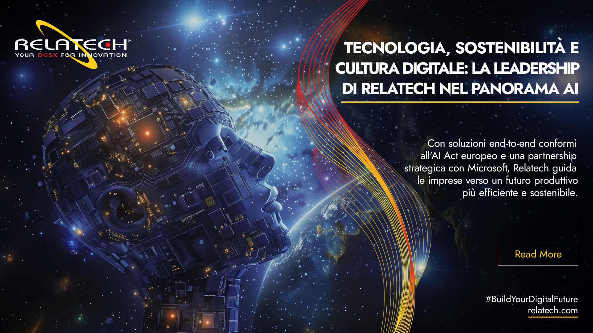 Tecnologia, sostenibilità e cultura digitale: la leadership di Relatech nel panorama AI