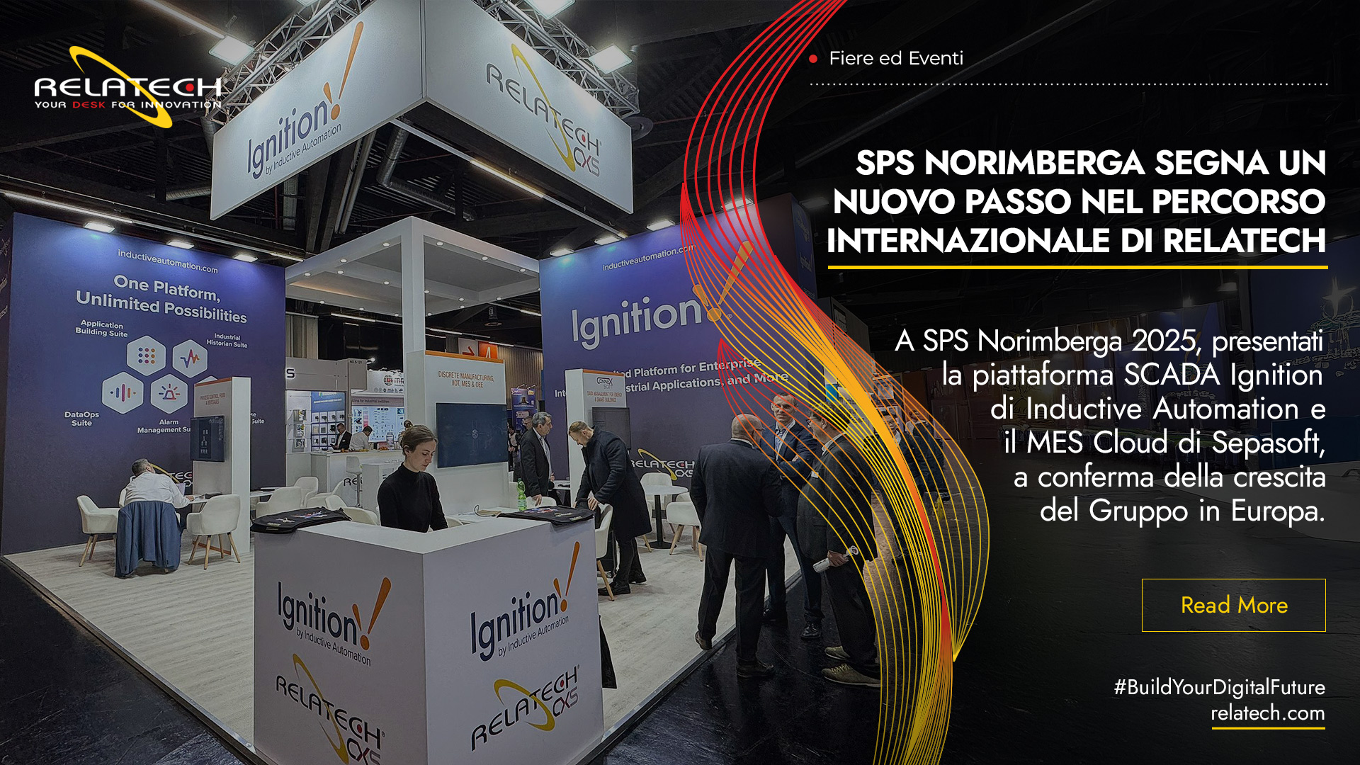 SPS Norimberga segna un nuovo passo nel percorso internazionale di Relatech