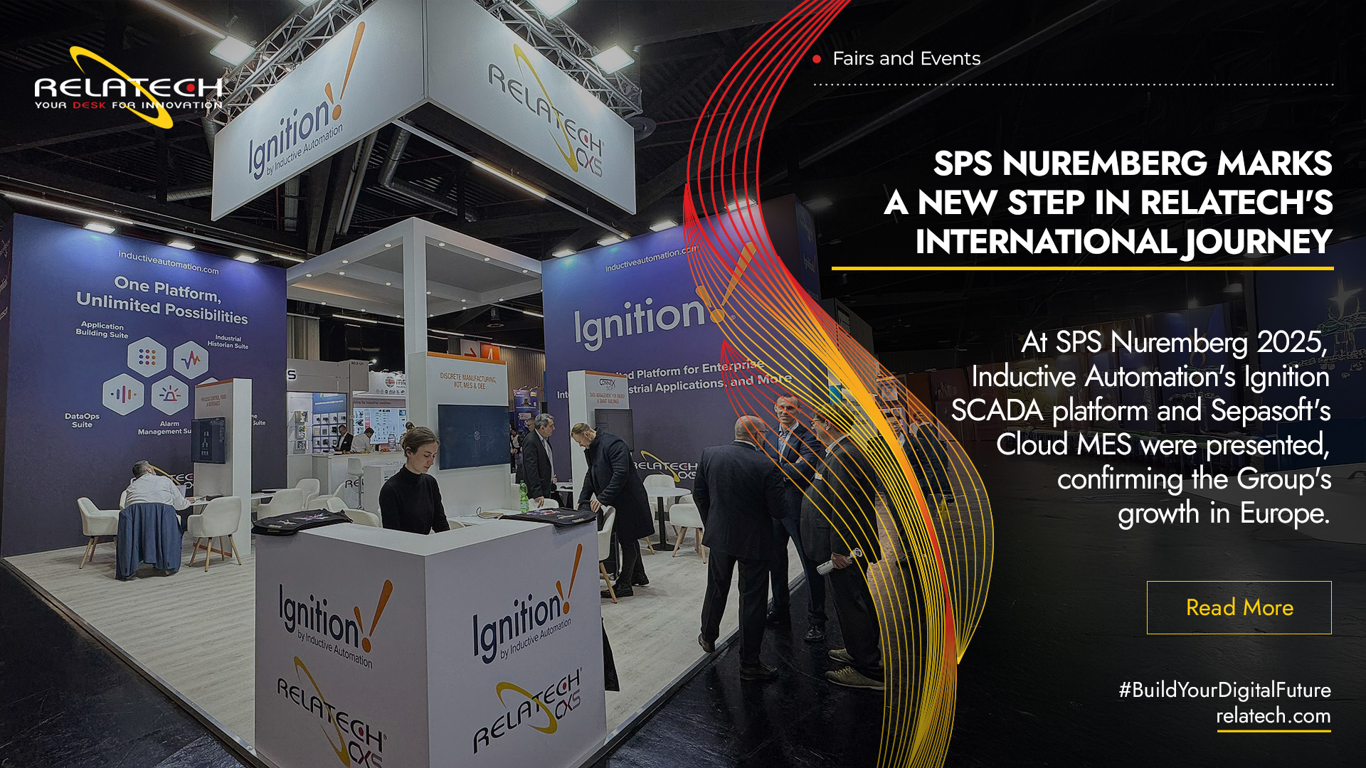 SPS Nuremberg marks a new step in Relatech's international journey